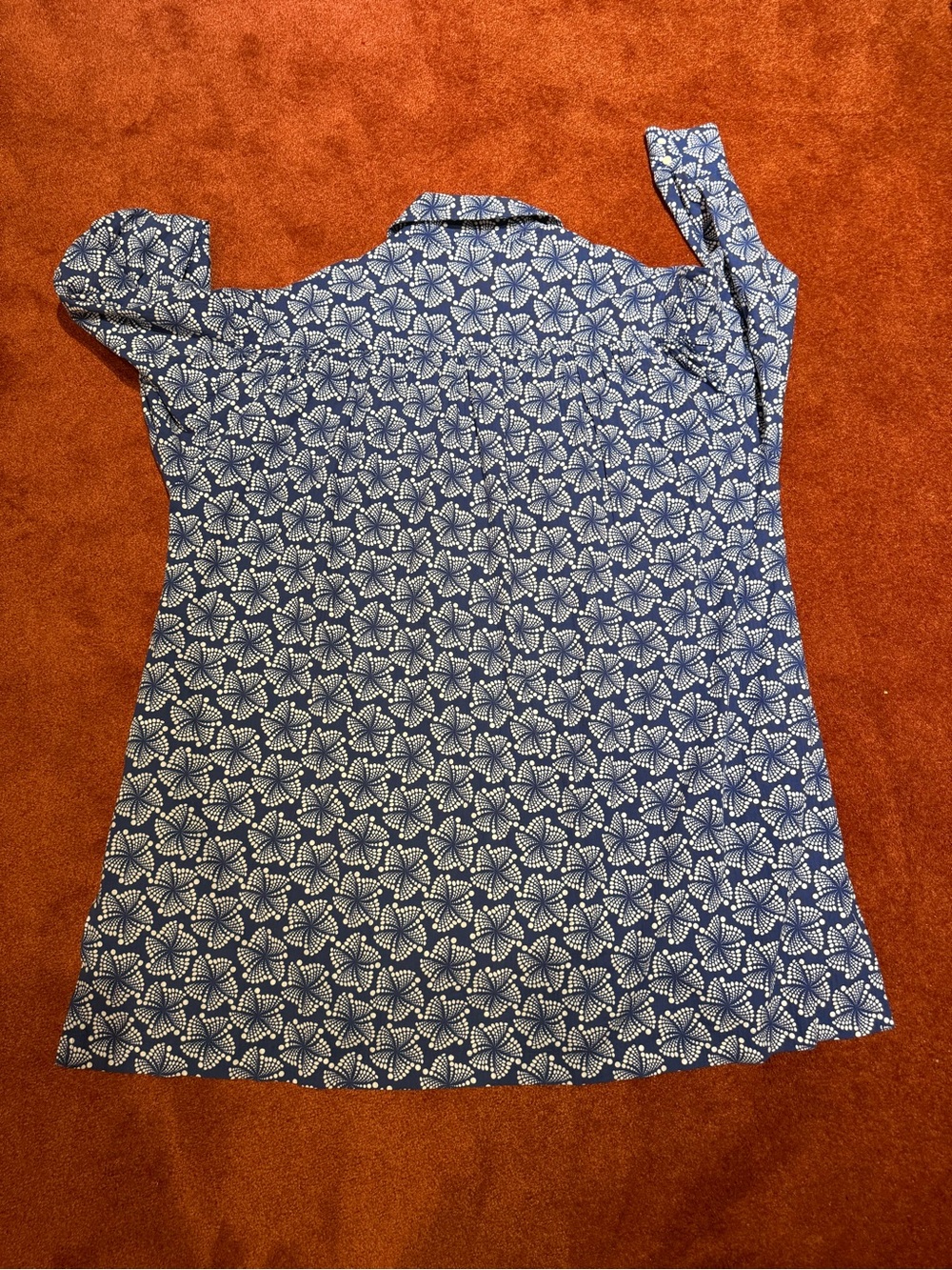 Samet (Ilana Kohn) Talia Mini Dress in Mandala Seersucker - Picture 8 of 13